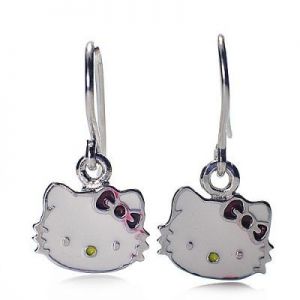 Kolczyki Charms Q-2631 Czerwony