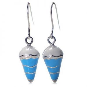 Kolczyki Charms Q-3407 Niebieski