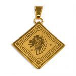 Zawieszka złota - lew