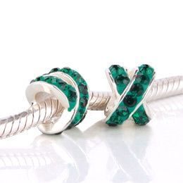 Koralik HZS-002 Shine Zielony