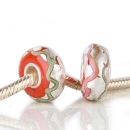 Koralik HFGS-003 Czerwony