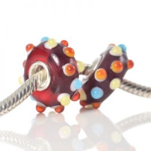 Koralik VB-127 Ciemny Czerwony