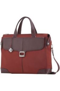 S-OULITE Torba na zakupy 39.6cm/15.6inch Rdzawy