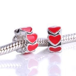 Koralik HE-127 Oxyda B Czerwony