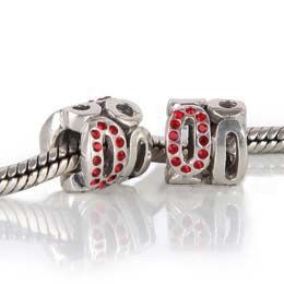 Koralik HSZ-020 Czerwony