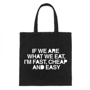 Torba płócienna - We Are What We Eat