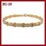 Złota bransoletka 19cm BC-20