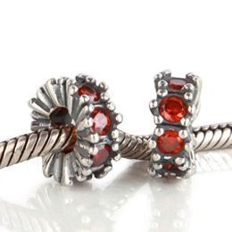 Koralik HSZ-095 Oxyda Czerwony