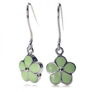 Kolczyki Charms Q-3401 Zielony