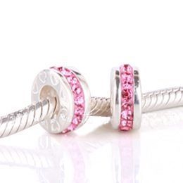 Koralik HZS-001 Shine Różowy