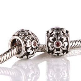 Koralik HSZ-076 Oxyda B Ciemny Czerwony