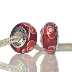 Koralik HGSL-001 Czerwony