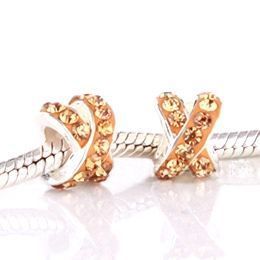 Koralik HZS-002 Shine Szampan