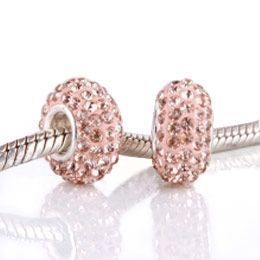 Koralik HZ-04 Jasny Różowy